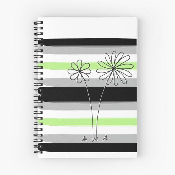 Item preview, Agender Pride Flower Doodle designed and sold by CrimsonAdri.