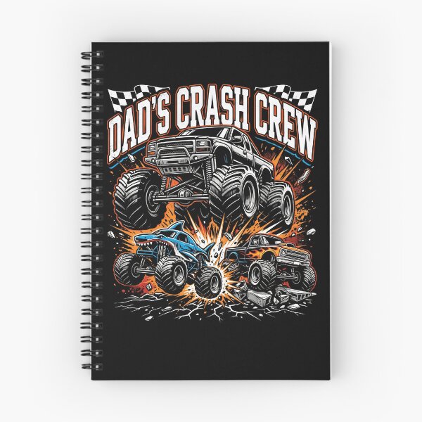 Item preview, Dad's Crash Crew Monster Truck Rally designed and sold by BumbleBloom7.
