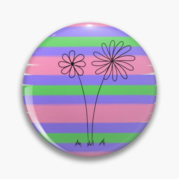 Item preview, Trigender Pride Flower Doodle designed and sold by CrimsonAdri.