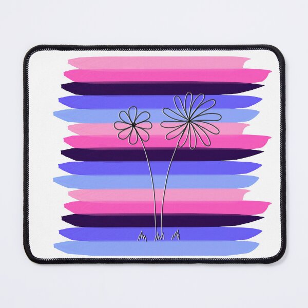 Item preview, Omnisexual Pride Flower Doodle designed and sold by CrimsonAdri.