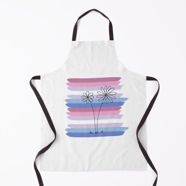 Item preview, Bigender Pride Flower Doodle designed and sold by CrimsonAdri.