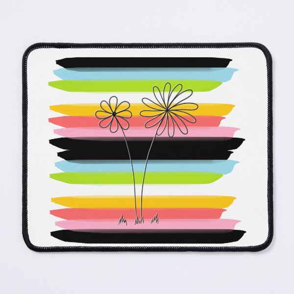 Item preview, Queer Pride Flower Doodle designed and sold by CrimsonAdri.