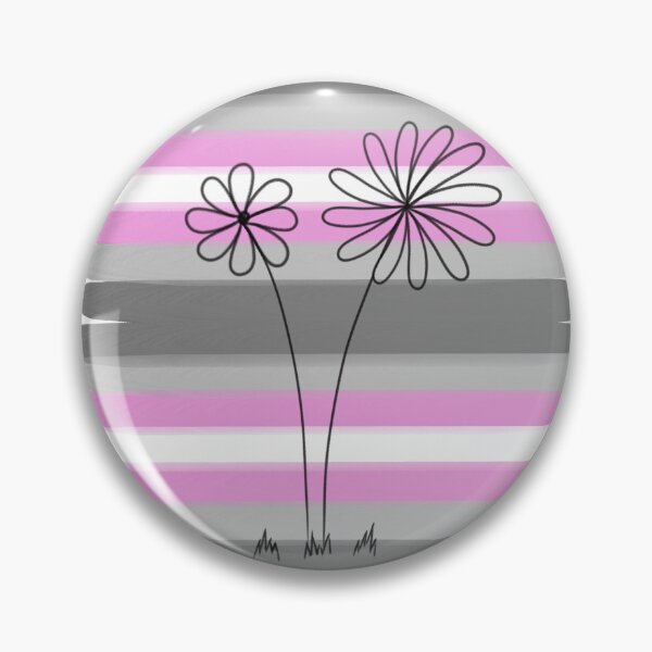 Item preview, Copy of Demigirl Pride Flower Doodle designed and sold by CrimsonAdri.