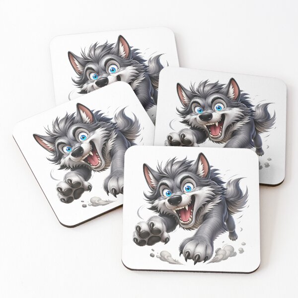 Item preview, Running Playful 3D Cartoon Woodland Animal Positive Vibes  Tags: designed and sold by LunaPixelStudio.