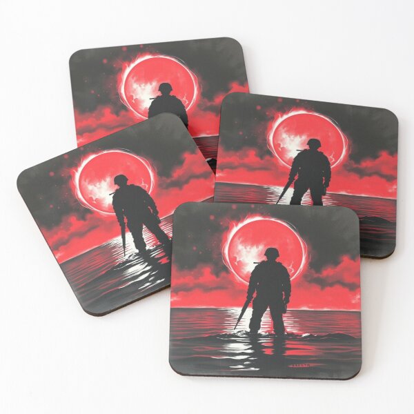 Item preview, Crimson Eclipse Soldier Silhouette designed and sold by EllDAV777.
