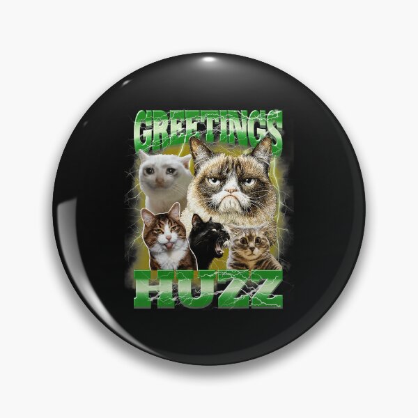 Item preview, Cranky Cat Meme Collage With Chaotic Internet Trash Humor designed and sold by Masonixem.