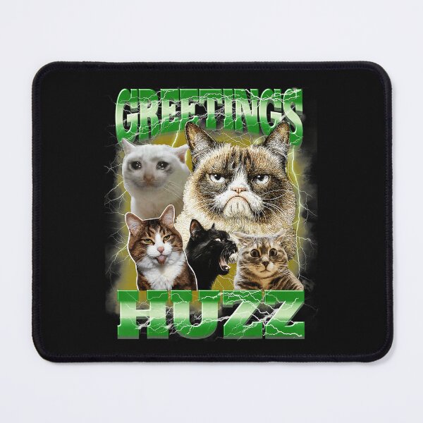 Item preview, Cranky Cat Meme Collage With Chaotic Internet Trash Humor designed and sold by Masonixem.