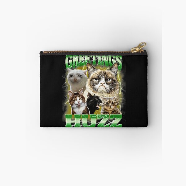 Item preview, Cranky Cat Meme Collage With Chaotic Internet Trash Humor designed and sold by Masonixem.