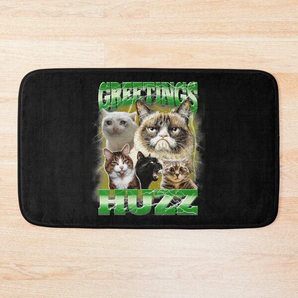 Item preview, Cranky Cat Meme Collage With Chaotic Internet Trash Humor designed and sold by Masonixem.