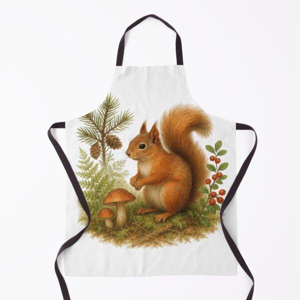 Item preview, Red squirrel in the forest designed and sold by CHRIST5000.