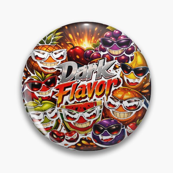 Item preview, ​Dark Flavor Angry Fruits Badass Cartoon Design designed and sold by JREEHBRAND.