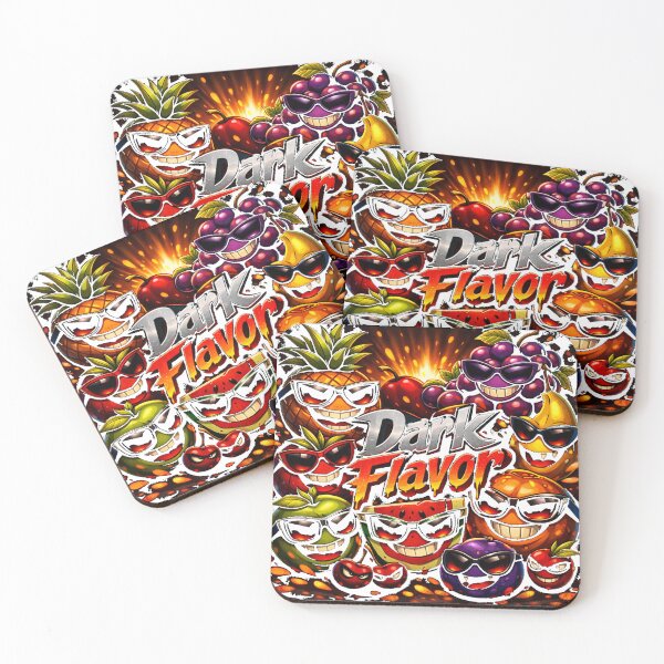 Item preview, ​Dark Flavor Angry Fruits Badass Cartoon Design designed and sold by JREEHBRAND.