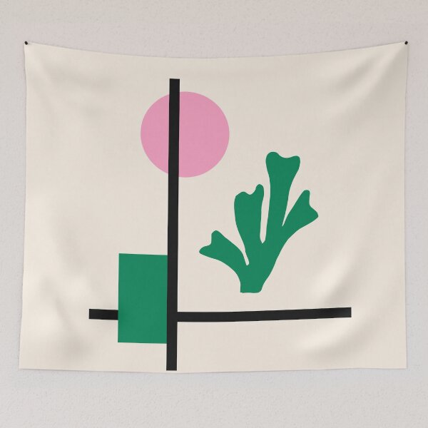 Item preview, Minimalist Matisse Botanical Abstract Geometric designed and sold by MaiZephyr.