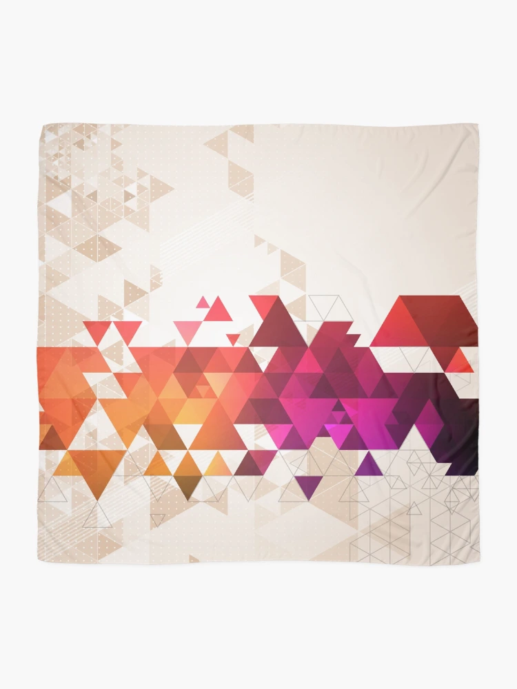 Thumbnail 2 of 3, Scarf, Triangular designed and sold by hyperite.