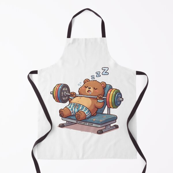 Item preview, Funny Gym Humor Bear My One Rep Is A Nap Sticker designed and sold by Mr-wow.