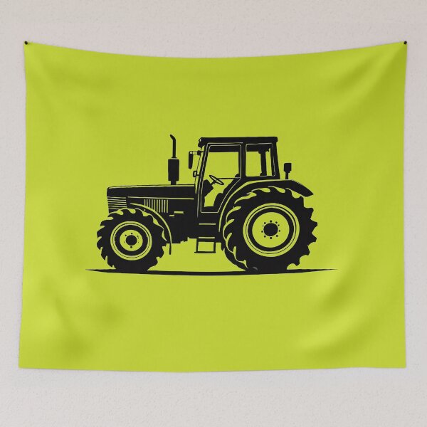 Item preview, Classic Farm Tractor Silhouette designed and sold by quigeebo designs.