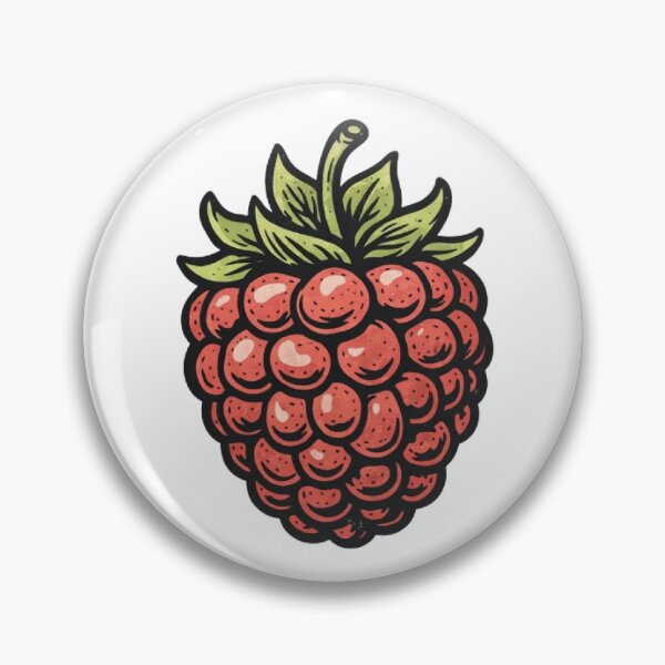 Item preview, raspberry designed and sold by FLATVAC STICKER.