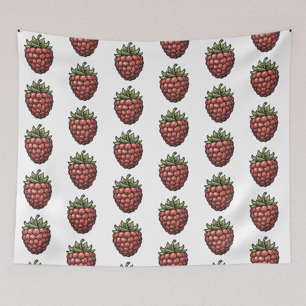 Item preview, raspberry designed and sold by FLATVAC STICKER.