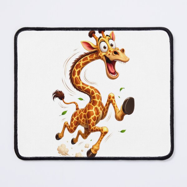 Item preview, Running Playful 3D Cartoon Safari Animal Positive Vibes Tags: designed and sold by LunaPixelStudio.