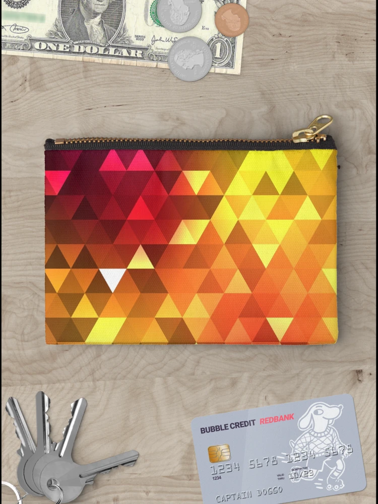 Thumbnail 3 of 4, Zipper Pouch, Triangular designed and sold by hyperite.