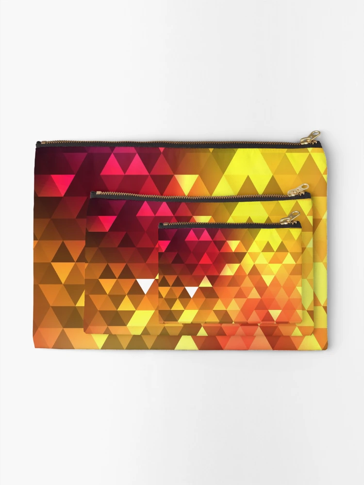 Thumbnail 2 of 4, Zipper Pouch, Triangular designed and sold by hyperite.