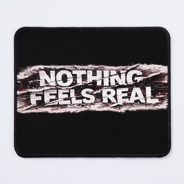 Item preview, NOTHING FEELS REAL – existential distortion design designed and sold by VertigoState.