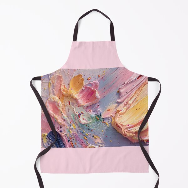 Item preview, Pastel Acrylic Thick Impasto Abstract Painting designed and sold by colorful-white.
