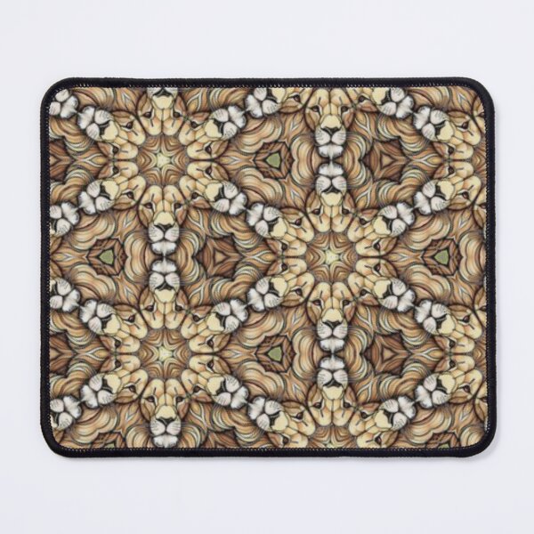 Item preview, Lion Head Pattern Design designed and sold by Shy Fractal Designs.