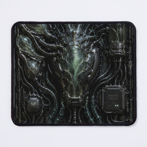 Item preview, Biopunk Cybernetic Organism Dark Sci-Fi Artwork designed and sold by PixelPanduh.
