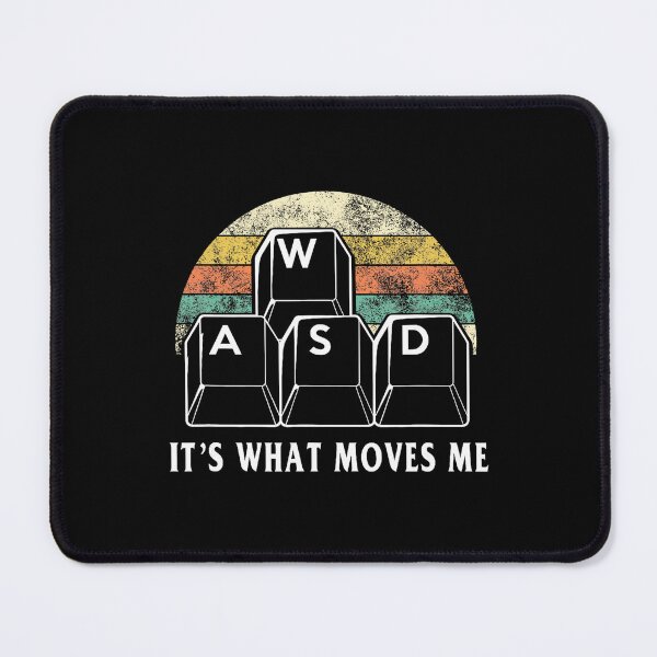 Item preview, WASD Gamer Humor Keyboard Controls Retro PC Gaming designed and sold by FGTV2021.