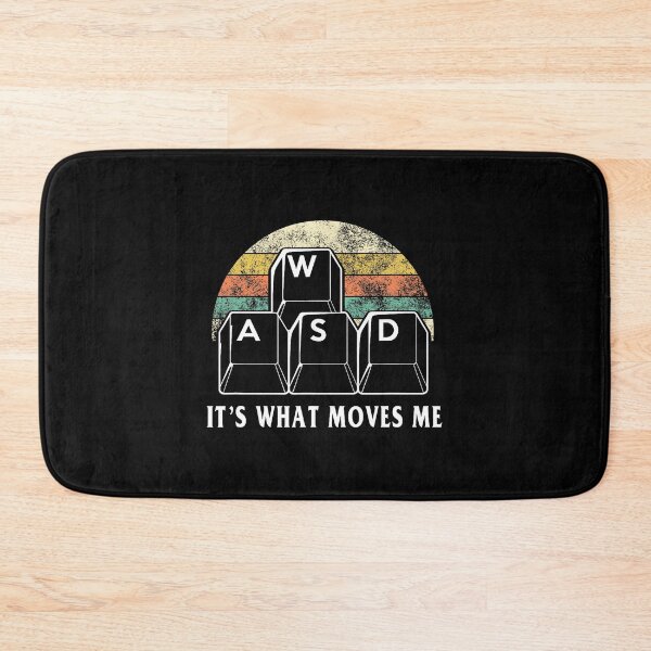 Item preview, WASD Gamer Humor Keyboard Controls Retro PC Gaming designed and sold by FGTV2021.