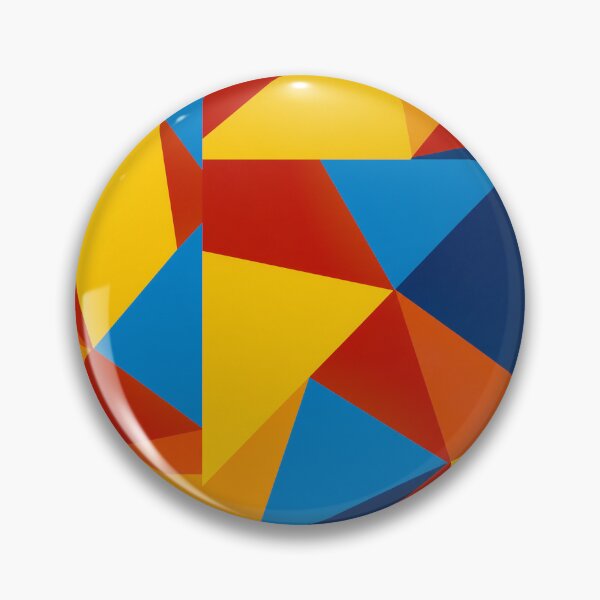 Item preview, Vibrant Geometric Kaleidoscope Print | Modern Abstract Polygon Fashion Design | Bold Color Statement designed and sold by WheresMyMojo.