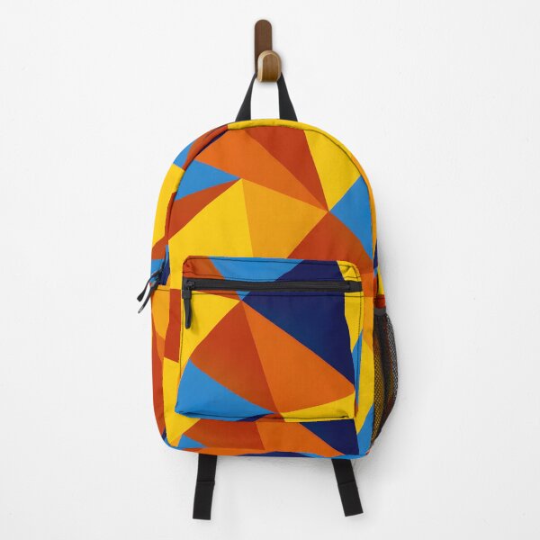 Item preview, Vibrant Geometric Kaleidoscope Print | Modern Abstract Polygon Fashion Design | Bold Color Statement designed and sold by WheresMyMojo.