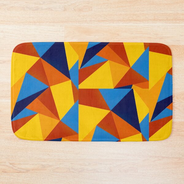 Item preview, Vibrant Geometric Kaleidoscope Print | Modern Abstract Polygon Fashion Design | Bold Color Statement designed and sold by WheresMyMojo.