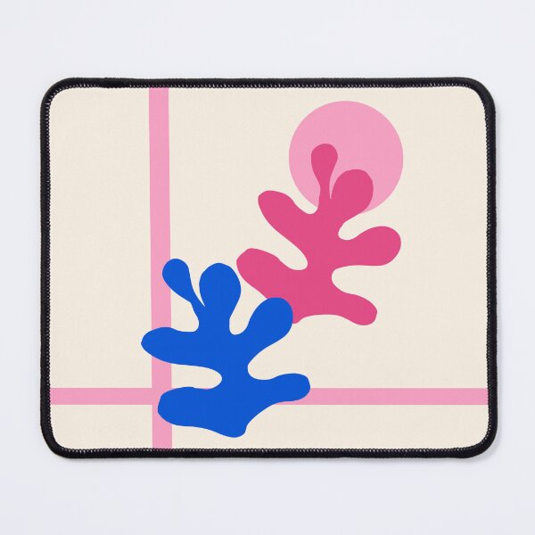 Item preview, Pink and Blue Abstract Matisse Sunset Aesthetic designed and sold by MaiZephyr.