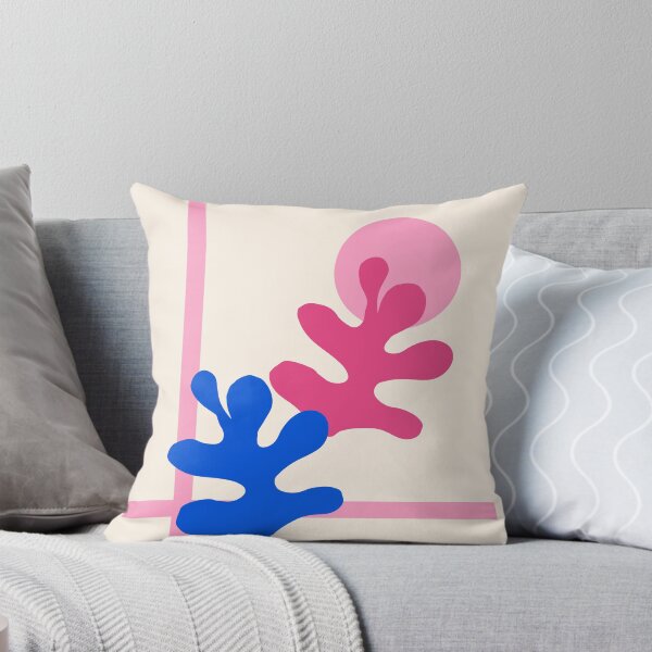 Item preview, Pink and Blue Abstract Matisse Sunset Aesthetic designed and sold by MaiZephyr.