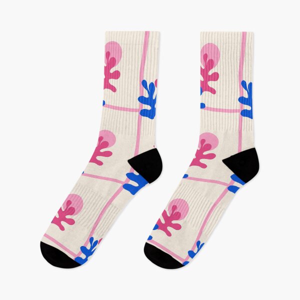Item preview, Pink and Blue Abstract Matisse Sunset Aesthetic designed and sold by MaiZephyr.