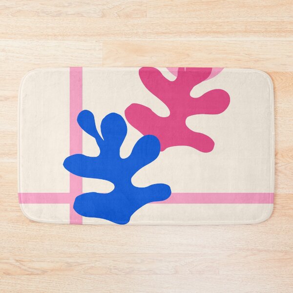 Item preview, Pink and Blue Abstract Matisse Sunset Aesthetic designed and sold by MaiZephyr.