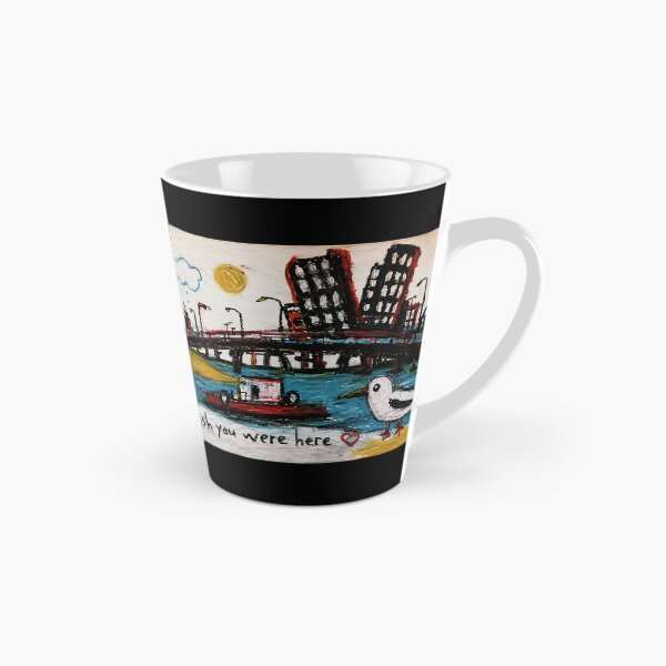 Item preview, Wish You Were Here Bird Drawing with Whimsical City Sketch Style designed and sold by eliramaison.