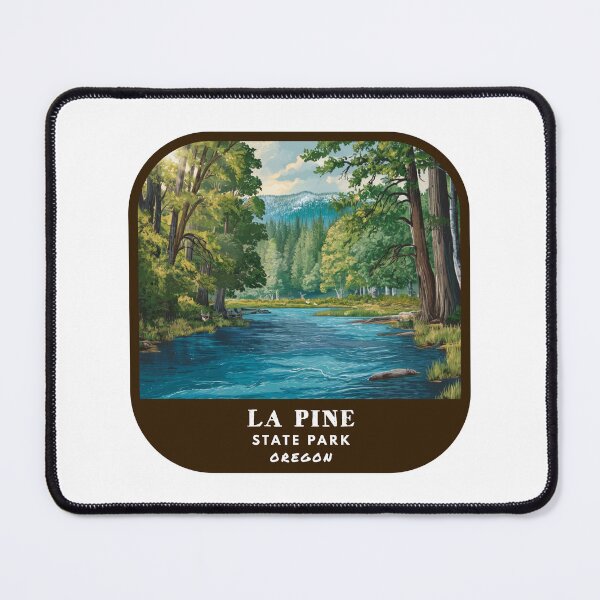 Item preview, La Pine State Park (Oregon) designed and sold by RabbitK.