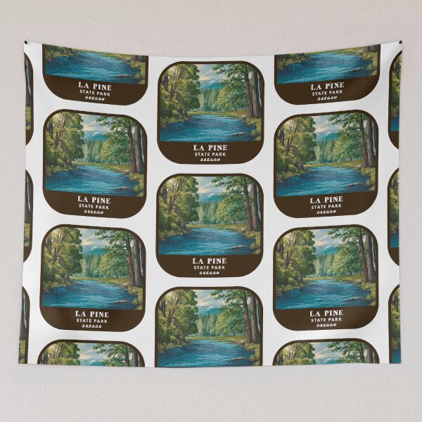 Item preview, La Pine State Park (Oregon) designed and sold by RabbitK.