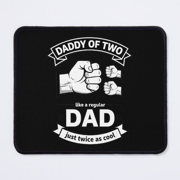 Item preview, Daddy Of Two Funny Father Quote Vintage Family Humor designed and sold by zamiokaline.