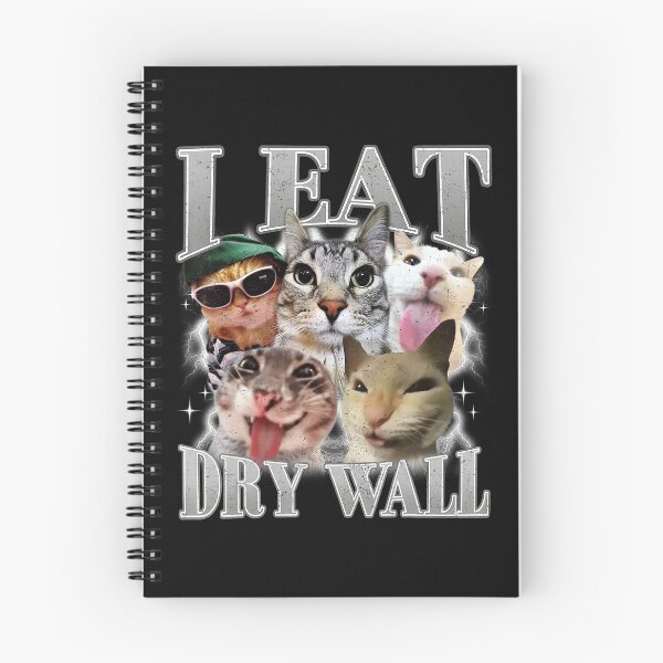 Item preview, Funny Chaos Cat Collage With Drywall Meme Energy Vintage Style designed and sold by Masonixem.