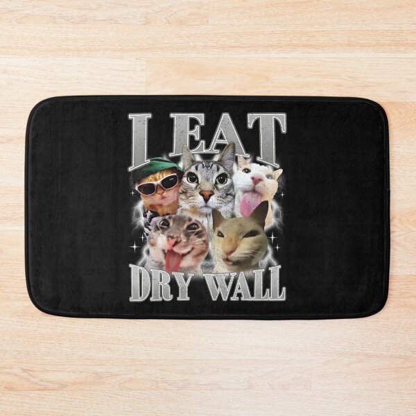 Item preview, Funny Chaos Cat Collage With Drywall Meme Energy Vintage Style designed and sold by Masonixem.