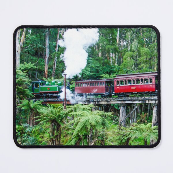 Item preview, Puffing Billy Railway, Belgrave | Dandenong Ranges, Victoria, Australia - Historic Steam Train Art designed and sold by Ross.A.Campbell.