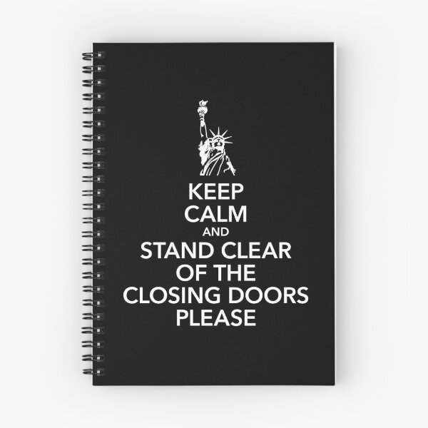 Item preview, keep calm Metro Announcement New York City NYC USA designed and sold by Helen-Storm.
