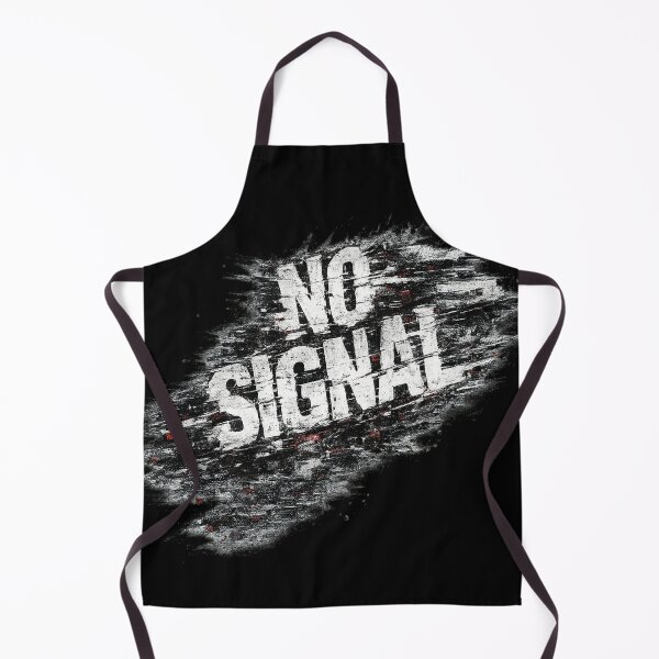 Item preview, NO SIGNAL – glitch interference dark aesthetic design designed and sold by VertigoState.