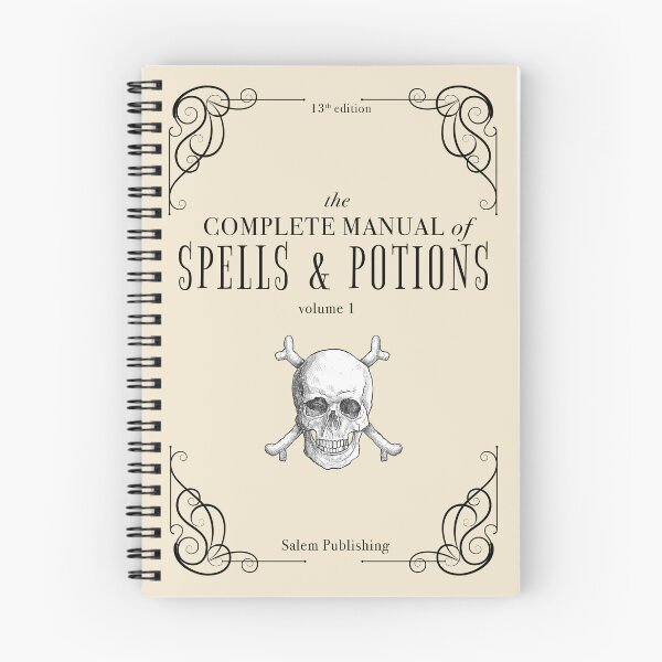 Item preview, The Complete Manual of Spells & Potions: Volume 1 designed and sold by GhostlyWorld.