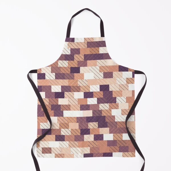 Item preview, Solid Brick Wall - Diagonal Crossed Lines Geometric Print designed and sold by K Design Store.