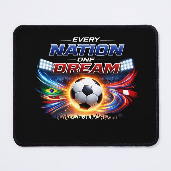 Item preview, Every Nation One Dream Soccer Shirt designed and sold by Prime legend .